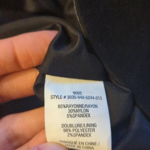 Laura colourblock gray blazer jacket - Picture 5 of 5